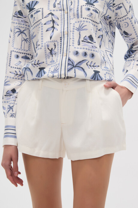 Short Piana Marfil / Off White