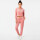 Conjunto Jogging Plush Campera + Pantalón Dama Rosa