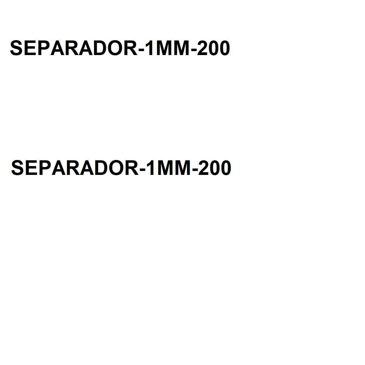Niveladores Para Piso 1 Mm Bolsa De 200 Unidades 