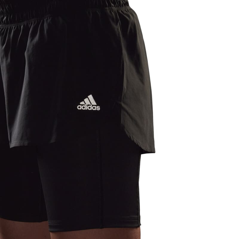 SHORT ADIDAS RI 3B 2IN1 de Mujer - H57754 Negro