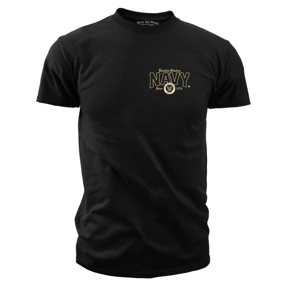 Remera con diseño militar - Black Ink - US Navy 