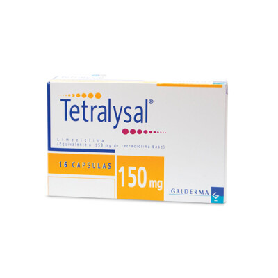 Tetralysal 150 Mg. 16 Caps. Tetralysal 150 Mg. 16 Caps.