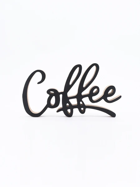 CARTEL MDF COFFEE NEGRO