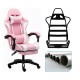 Silla gamer giratoria ROSA CLARO