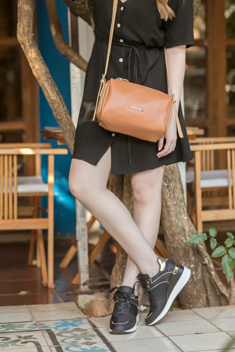 Cartera Bandolera Casual de Eco Cuero 