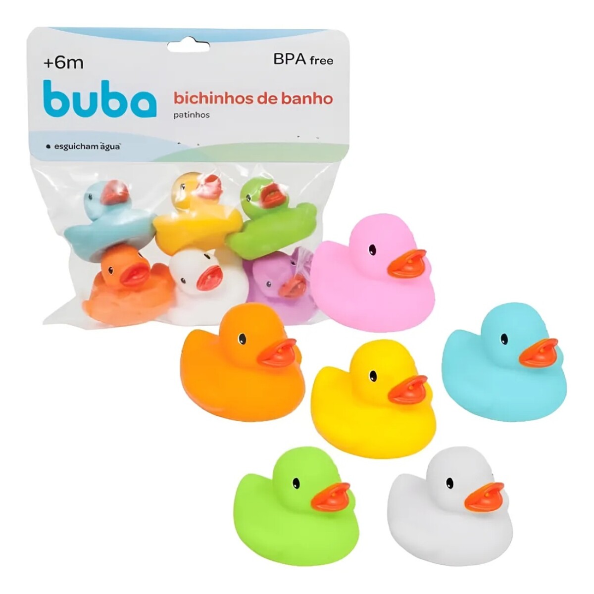 Set De Patitos Buba Para Agua 