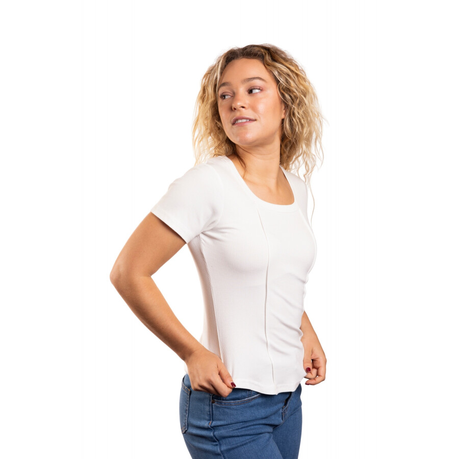 CHERRY REMERA WHITE