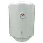 TERMOTANQUE ATLANTIC 50 Lts, TANQUE ACERO CLASE A blanco