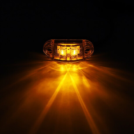 FAROL - LED 60X25MM 10-30V AMBAR - FAROL - LED 60X25MM 10-30V AMBAR -