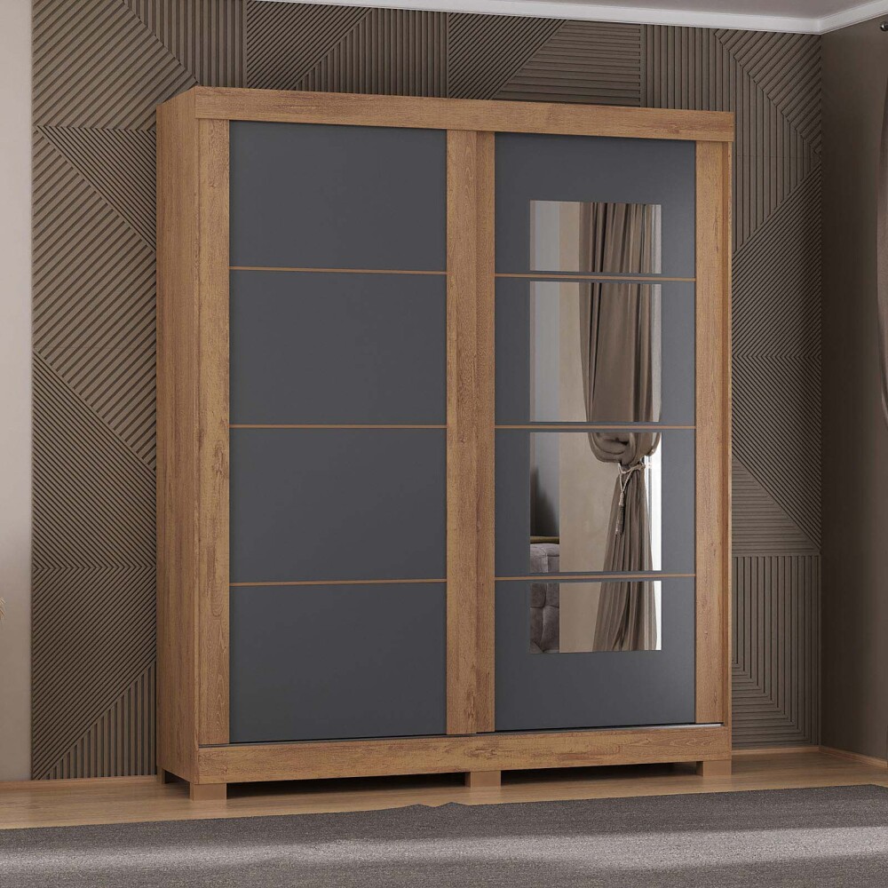 PLACARD MONTANA-F 2 PUERTAS MDP MARRON