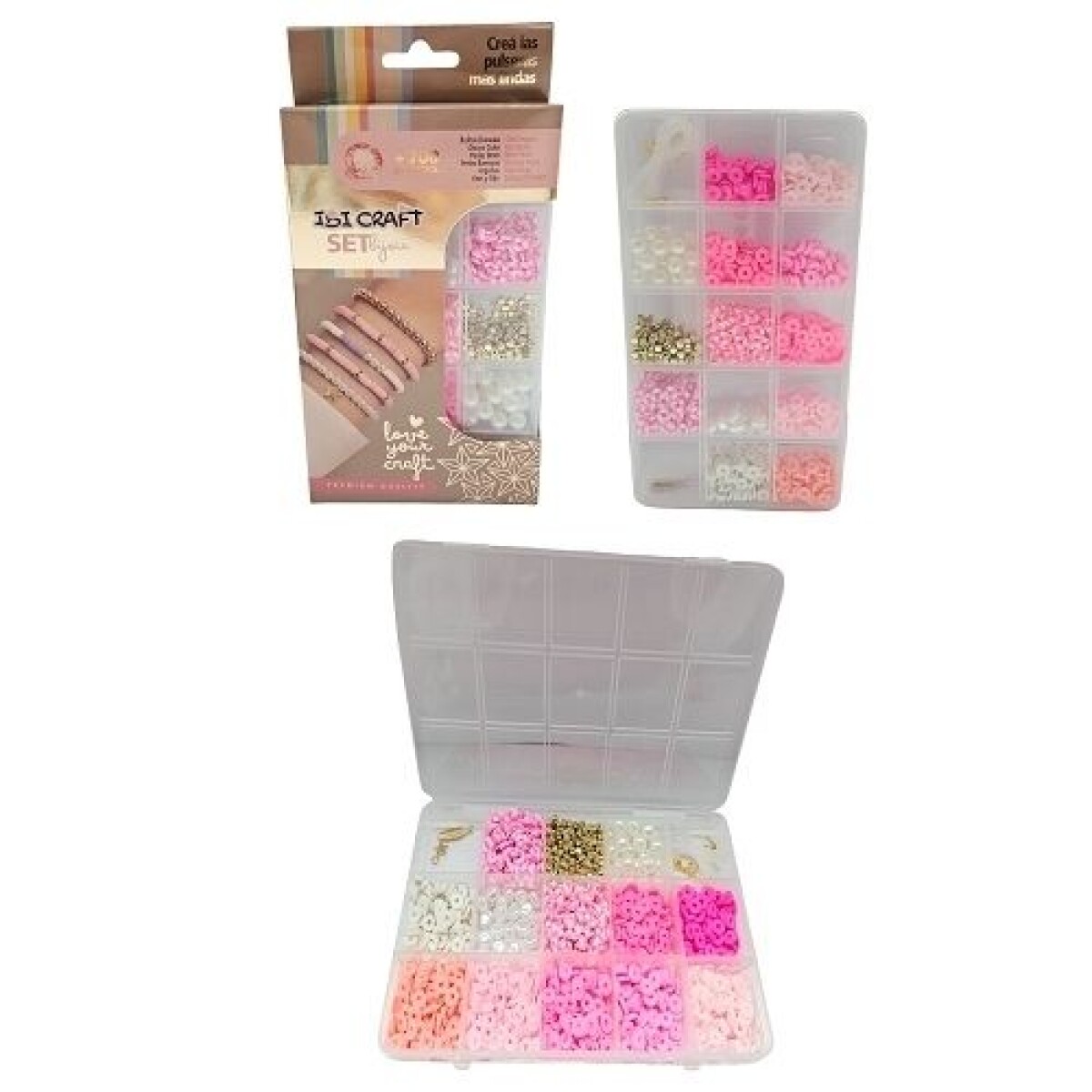 Set bijou 700 piezas Ibi Craft - Set Bijou 700 Piezas Ibi Craft 