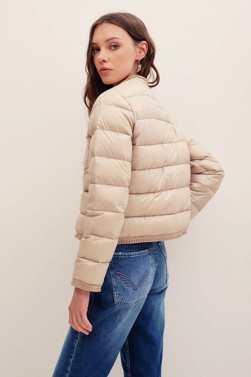 CAMPERA BRAIDS Beige