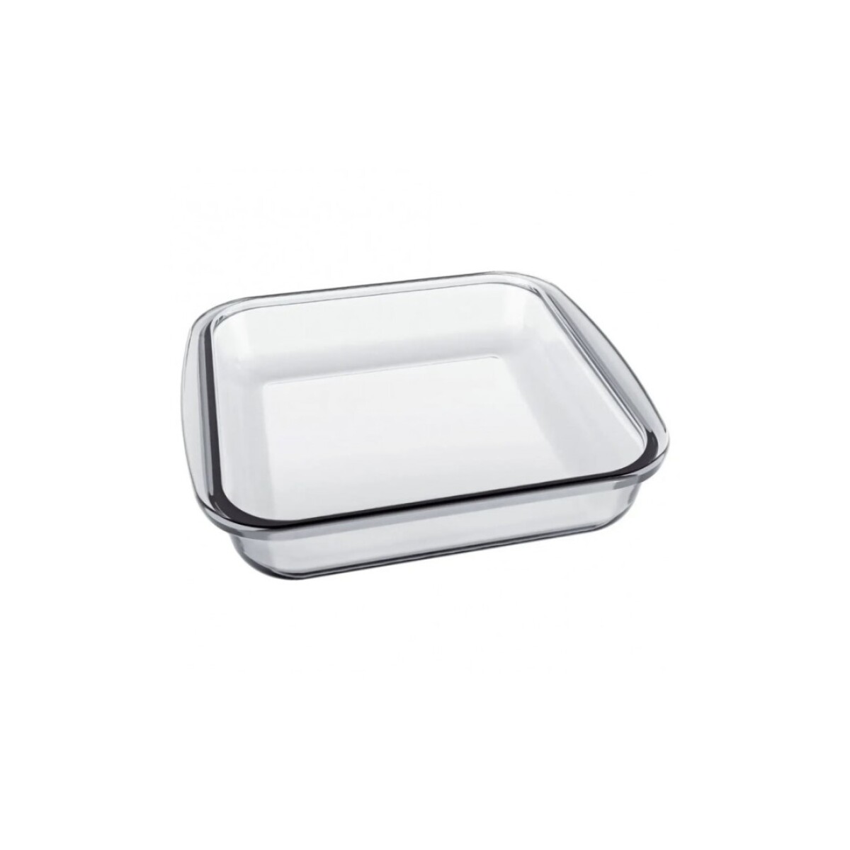 ASADERA FUENTE VIDRIO CUADRADA 1100ML 