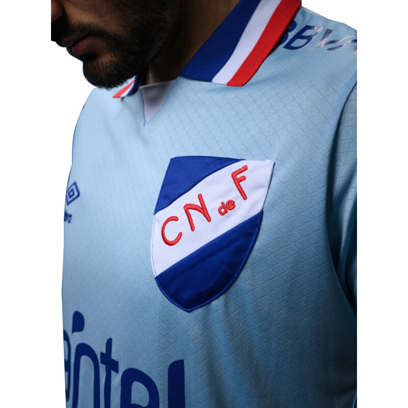 Camiseta Umbro NACIONAL AWAY 3 de Hombre - NU143086 Celeste