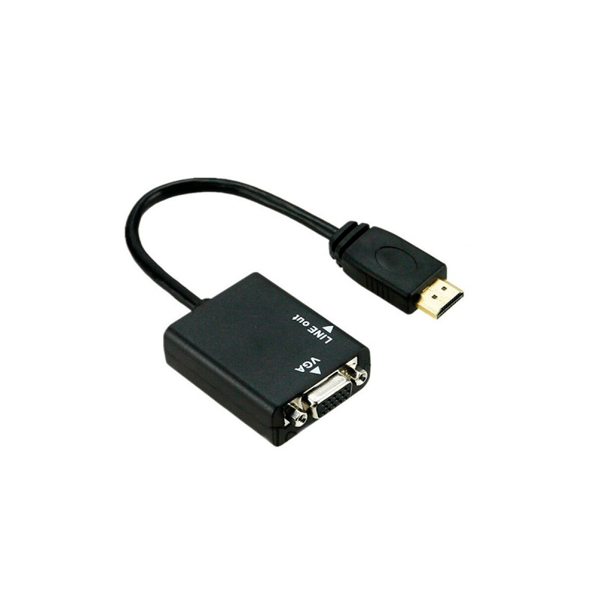 Cable Adaptador para PC HDMI Macho a VGA Hembra 
