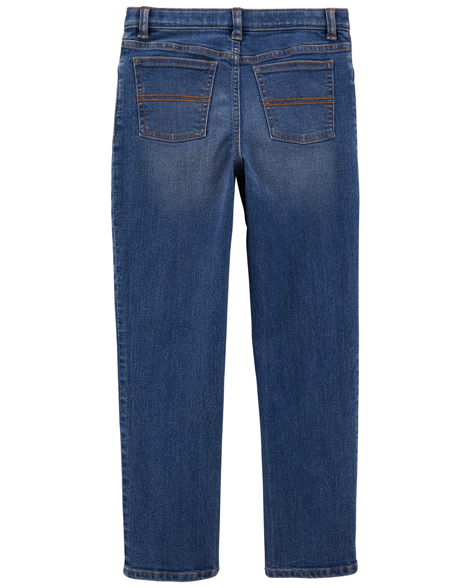Pantalón de jean clásico lavado medio. Talles 5-8 Sin color