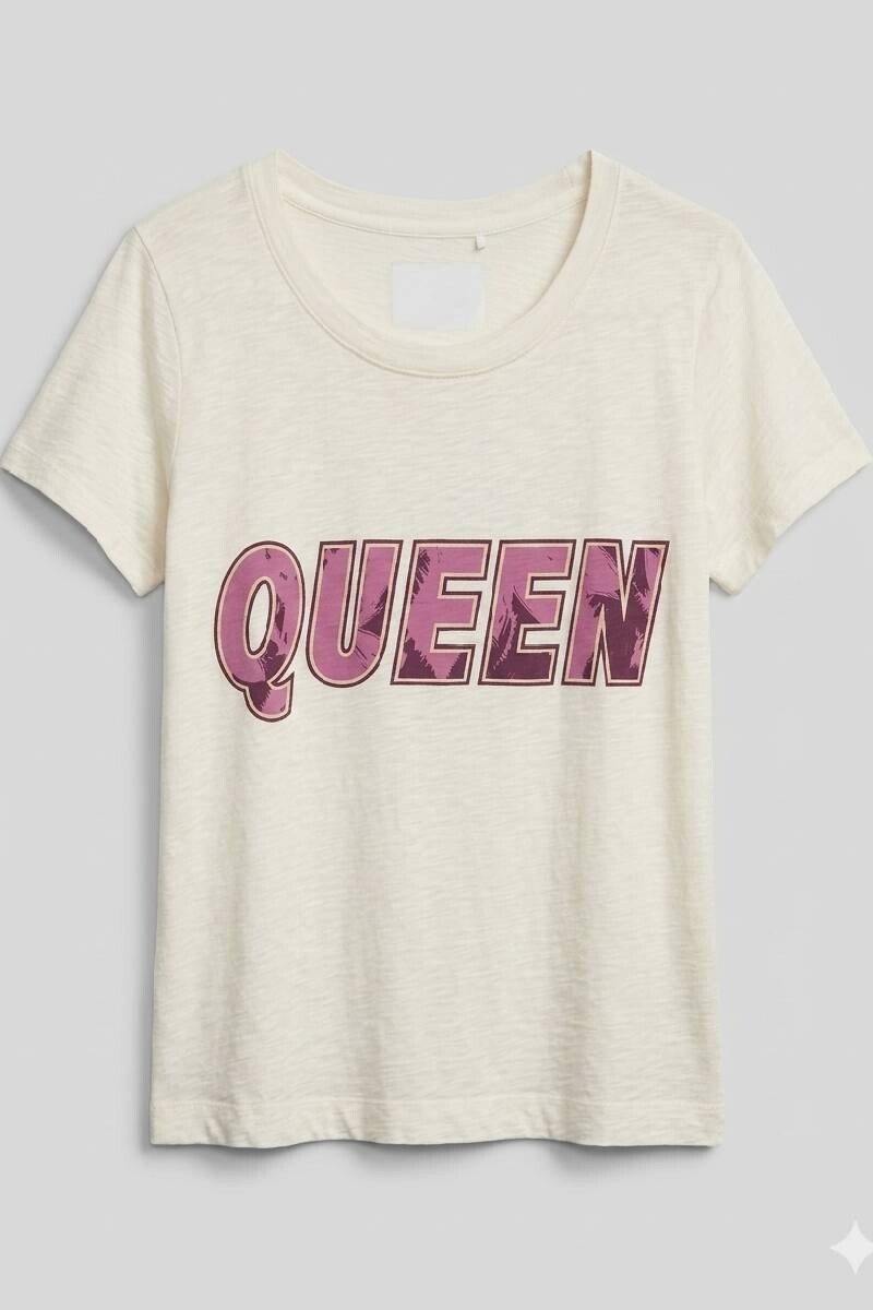 Remera Queen Flower 