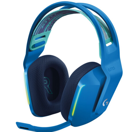 Auriculares Gamer Inalámbricos Logitech G Series G733 Azul Con Luz Rgb 4724