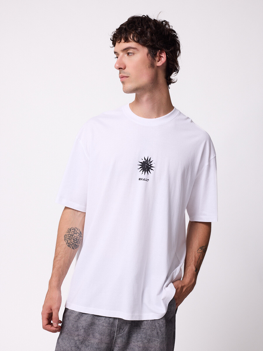 T-SHIRT ELEVION DIXIE Blanco