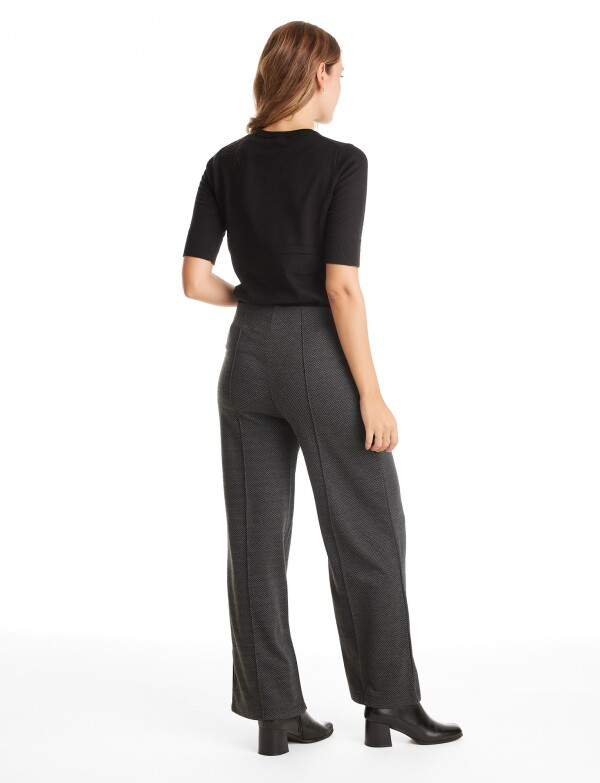 Pantalon Wide Leg Gales GRIS/MULTI