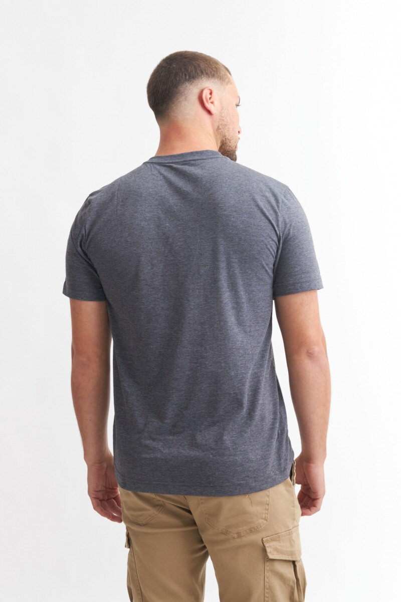Camiseta m/c hombre GRIS OSCURO