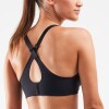 Aero Medium Impact Bra - Mujer Black/black