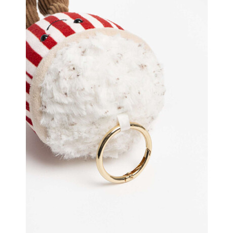 Plushie Charm Pop Corn Combinacion Tricolor