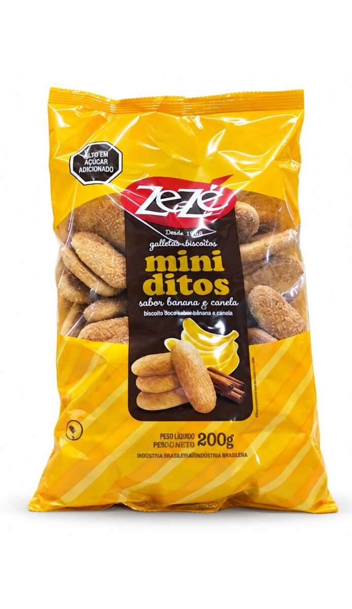 GALLETITA ZEZE MINIDITOS (03) BANANA CANELA 200GRS 