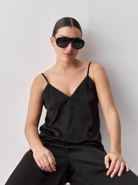 MUSCULOSA ALLIE TEQUILA NEGRO