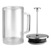 Cafetera Selecta con Prensa Francesa Doble Vidrio 600ml Cafetera Selecta con Prensa Francesa Doble Vidrio 600ml
