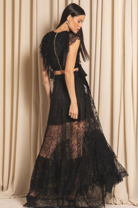 Falda Castelhanos Negro