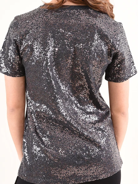 BLUSA LENTEJUELAS NEGRO