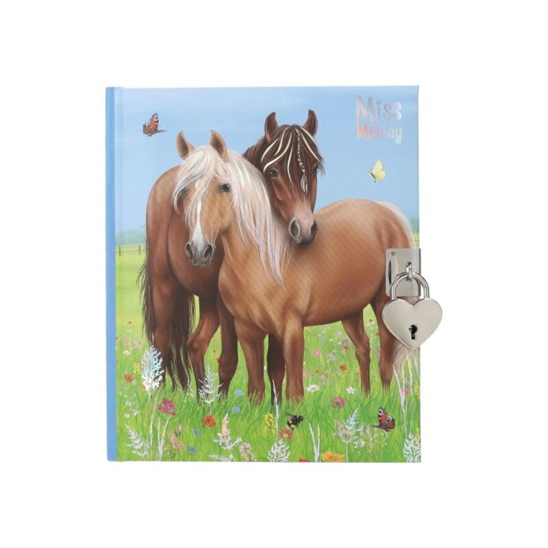 Diario íntimo con candado Miss Melody Diario íntimo con candado Miss Melody