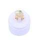 Anillo oro 18k serpiente con esmeralda y brillantes. Anillo oro 18k serpiente con esmeralda y brillantes.