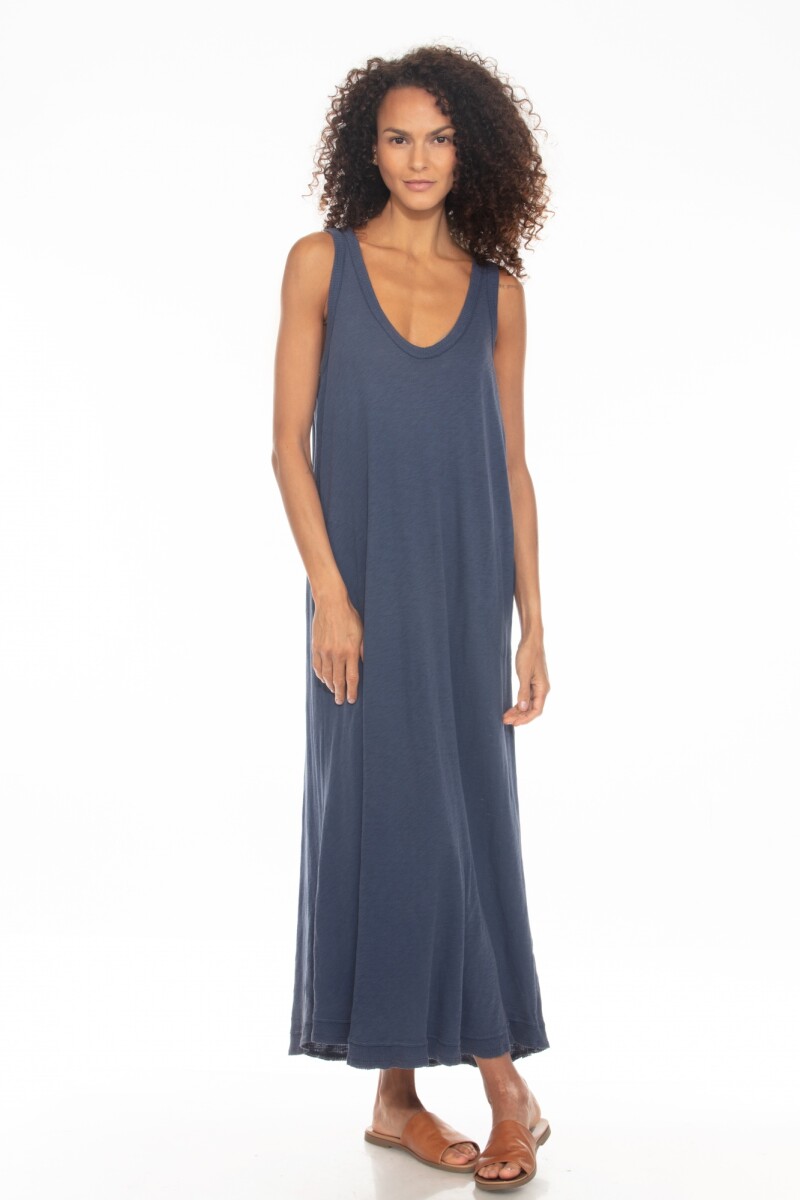 VESTIDO MIDI Indigo