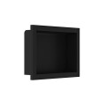 NICHO DE EMPOTRAR PARA DUCHA NEGRO MATE TAMAÑO MEDIO 45,2X33x10 CM Nicho De Empotrar Para Ducha Negro Mate Tamaño Medio 45,2x33x10 Cm