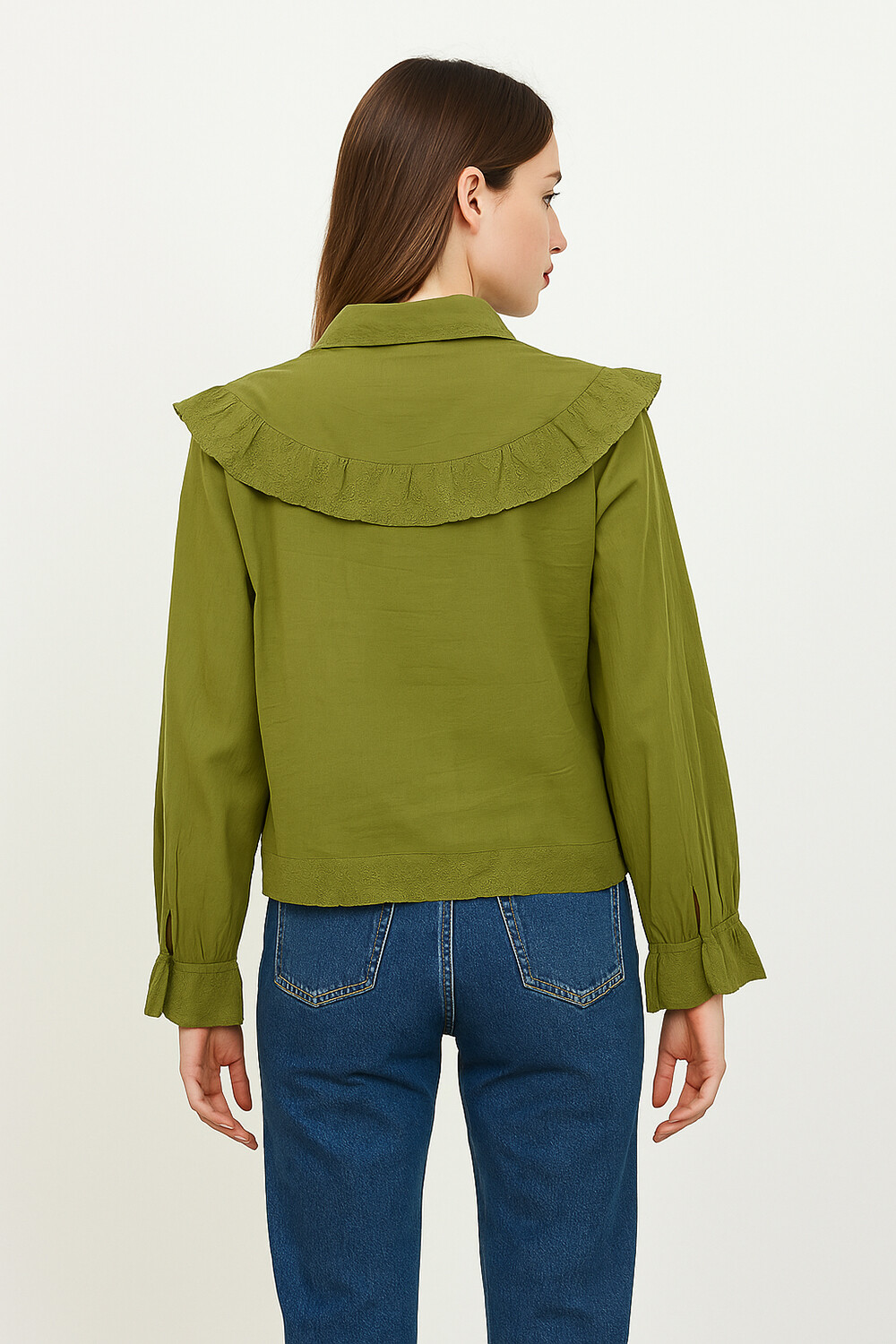 Camisa Hariet Verde Oliva Claro