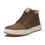 Zapatillas Mid Lace Up Hombre Dark Brown Nubuck