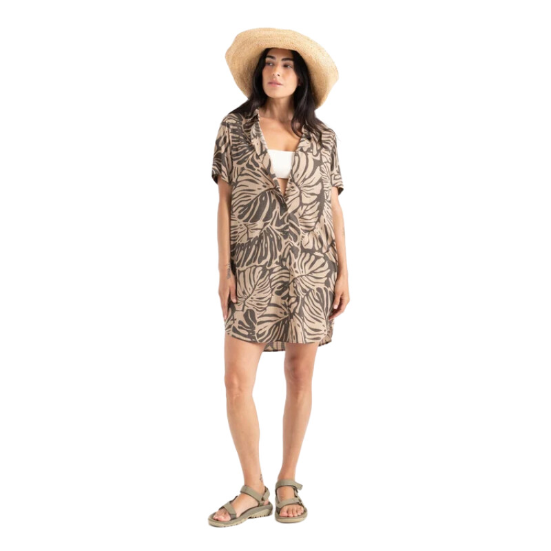 Vestido Roark Bless Up - Khaki Vestido Roark Bless Up - Khaki