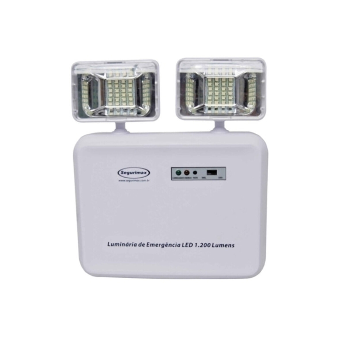 Luminaria emergencia c/2 faroles,1200Lm - SG0024 