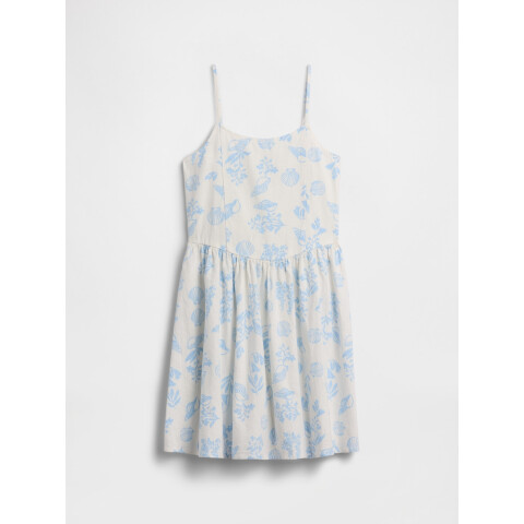 V-WOVEN MINI DRESS SEA SHELL 974