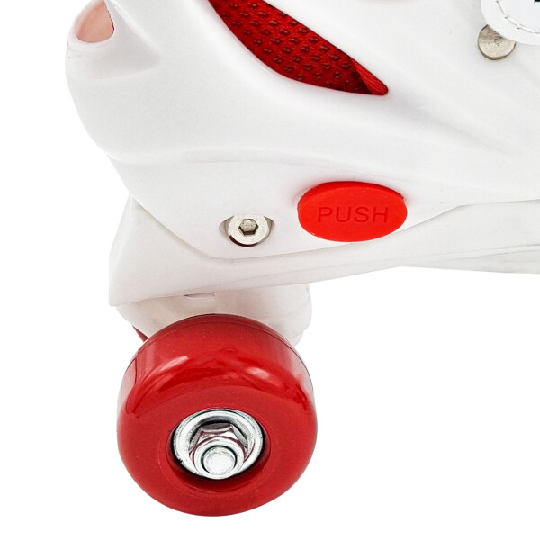 Patin Artistico Semi Profesional Patines Niños Infantil Variante ROJO TALLE M