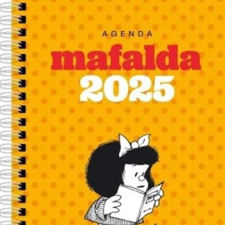 AGENDA MAFALDA 2025 AMARILLA ANILLADA AGENDA MAFALDA 2025 AMARILLA ANILLADA