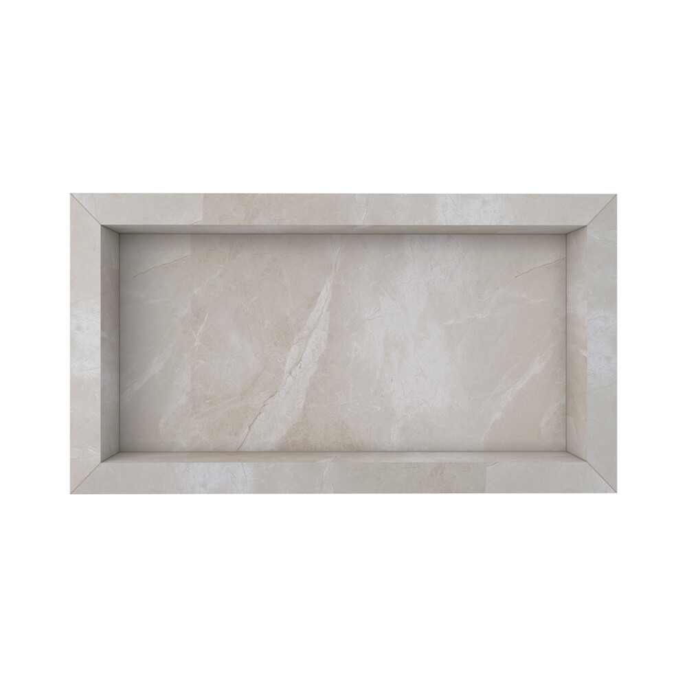 ESTANTE P/EMPOTRAR PORCELANATO DIAMANTE 60x30 CM BEIGE Estante P/empotrar Porcelanato Diamante 60x30 Cm Beige