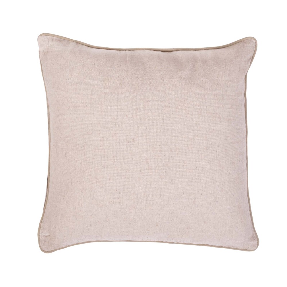 FUNDA DE ALMOHADÓN LINO-Y-ALGODON NATURAL-BEIGE CLAYTON BEIGE