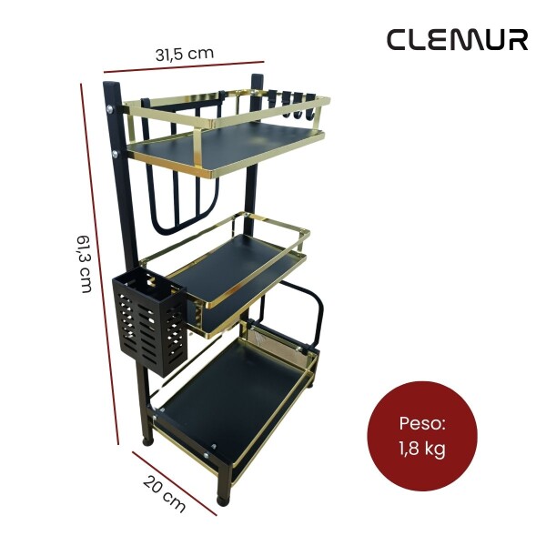 Estante Organizador Condimentos Cocina Especiero C/estantes Estante Organizador Condimentos Cocina Especiero C/estantes