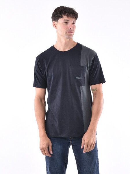 REMERA POWER GRIS OSCURO