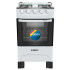 Cocina Multigas 4 Hornallas Enxuta Cenx27200ng BLANCO