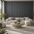 Pack x10 Wpc Simil Madera Wall Panel Lambrin 2.90x16.7 Gris negro 1
