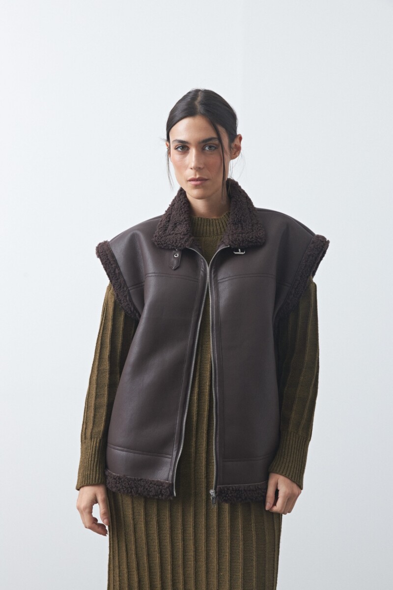 CHALECO AMPARO Chocolate